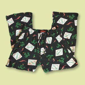Tabasco Sauce Pajama Pants, M